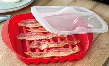 CIYODO Microwave Bacon Tray Baking Plate Lid Non-stick - View #7