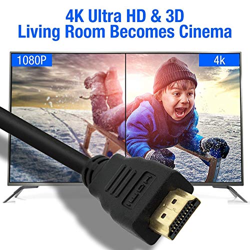 Image of Storite 1.8 Meter 4K HDMI Cable 18Gbps High Speed | 4K@30Hz Ultra HD, 1080P Resolution, 3D Supported, Compatible with Laptop, TV, Gaming Box, Projector