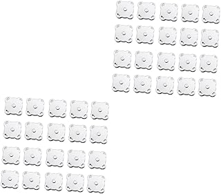 COHEALI 40 Peças De Botões De Pressão Para Roupas Carteira Furtiva Botões Magnéticos Kit De Confecção De Roupas Livro Fecho Magnético Fecho De Pressão Magnético 15Mm Fecho Magnético