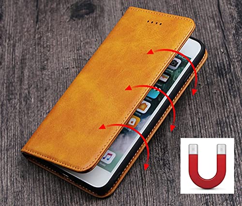 Housse de téléphone à clapet pour Apple iPhone 14 Pro Max étui élégant en cuir bleu