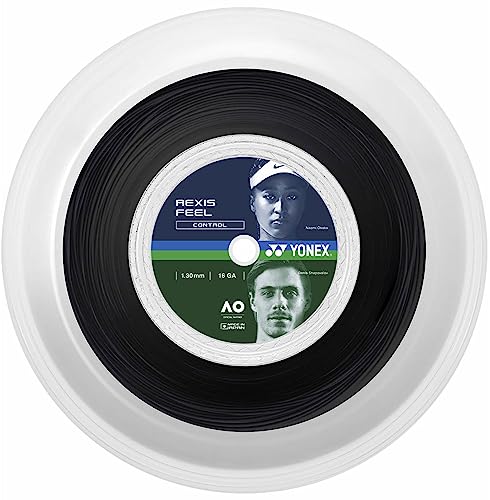 YONEX(ヨネックス) 硬式テニス ストリング ガット レクシスフィール130 200m ブラック(007) 1.30mm TRFL130R2（Amazon）