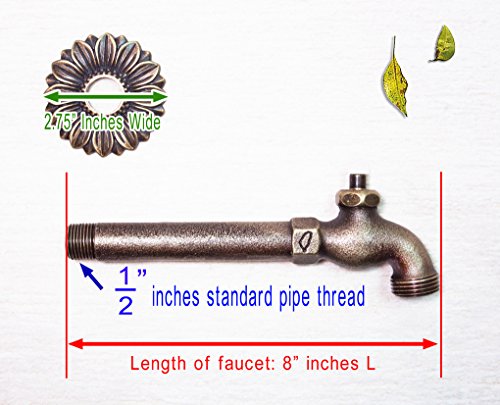 Taiwan Decorative Brass Rabbit/Bunny Garden Outdoor Faucet - With A Brass Connecter #TOP1