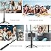 SESDOS Selfie Stick Tripod, All in One Extendable Phone Tripod Stand with Fill Light Bluetooth Remote Lightweight and Portable for iPhone and Android Vlogging, Live Streaming