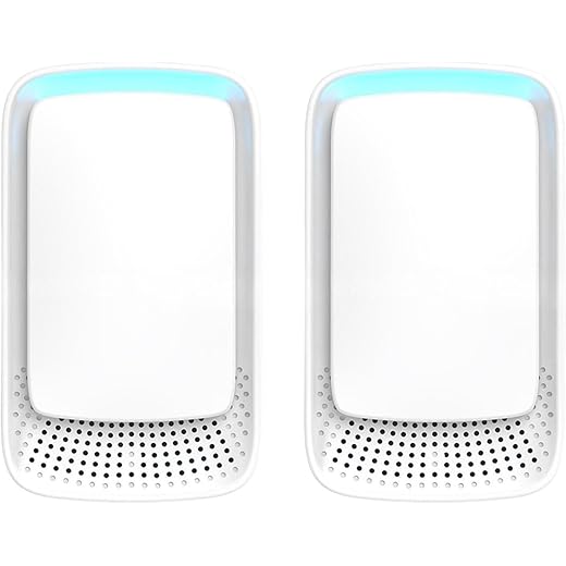 ATORSE 2 Pieces Ion Air Purifier for Home Office Plug in for