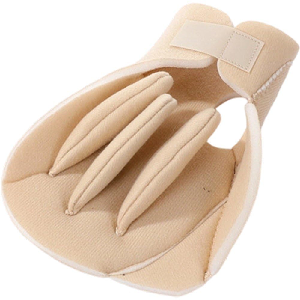 Danlai 1pc Adjustable Soft Foam Finger Separator Glove, Protector for Stroke Arthritis Carpal Tunnel Surgery Recovery