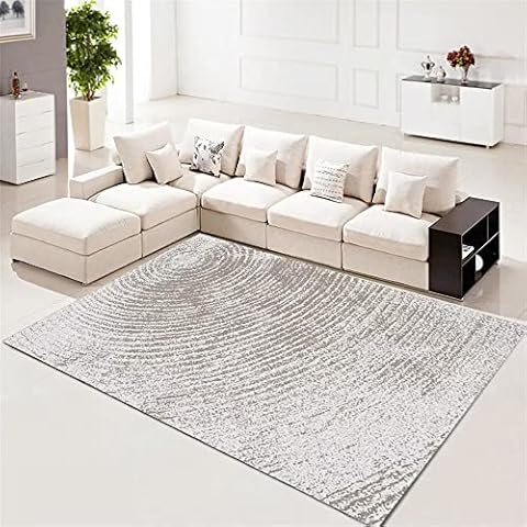 Kunsen accessories for living room bath rugs for bathroom Modern grey minimalist living room rug is soft and comfortable and stain resistant nursery rugs 140X200CM Carpet Cover
