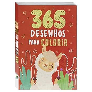 Paperback 365 Coloring Drawings (VM) [Portuguese_Brazilian] Book