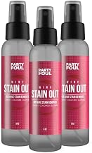 Party Foul Wine Stain Out Spray - Plant Based Red Wine Stain Remover for Clothes, Carpets, & Couches - Spray for Coffee, Tea, & Sports Drinks - Unscented - 3 Ounce (Pack of 3)
