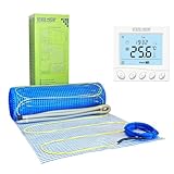  Grand Meyer Kit chauffage au sol 13 m², 170 W/m² + W350 thermostat Wi-Fi programmable