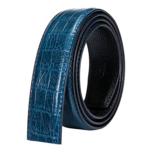 Mens Belts Set Automatic Buckles Waist Belt with Gift Box Reddish Brown Leather Strap for Men Dress Jeans Wedding4