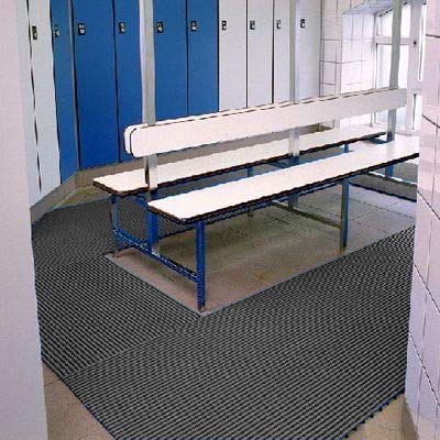 Losa tarima desmontable Náyade Block 30x30 VERDE- Pack 12 Uds. Ideal para vestuarios, piscinas, jardines, spas, peluquerías caninas..