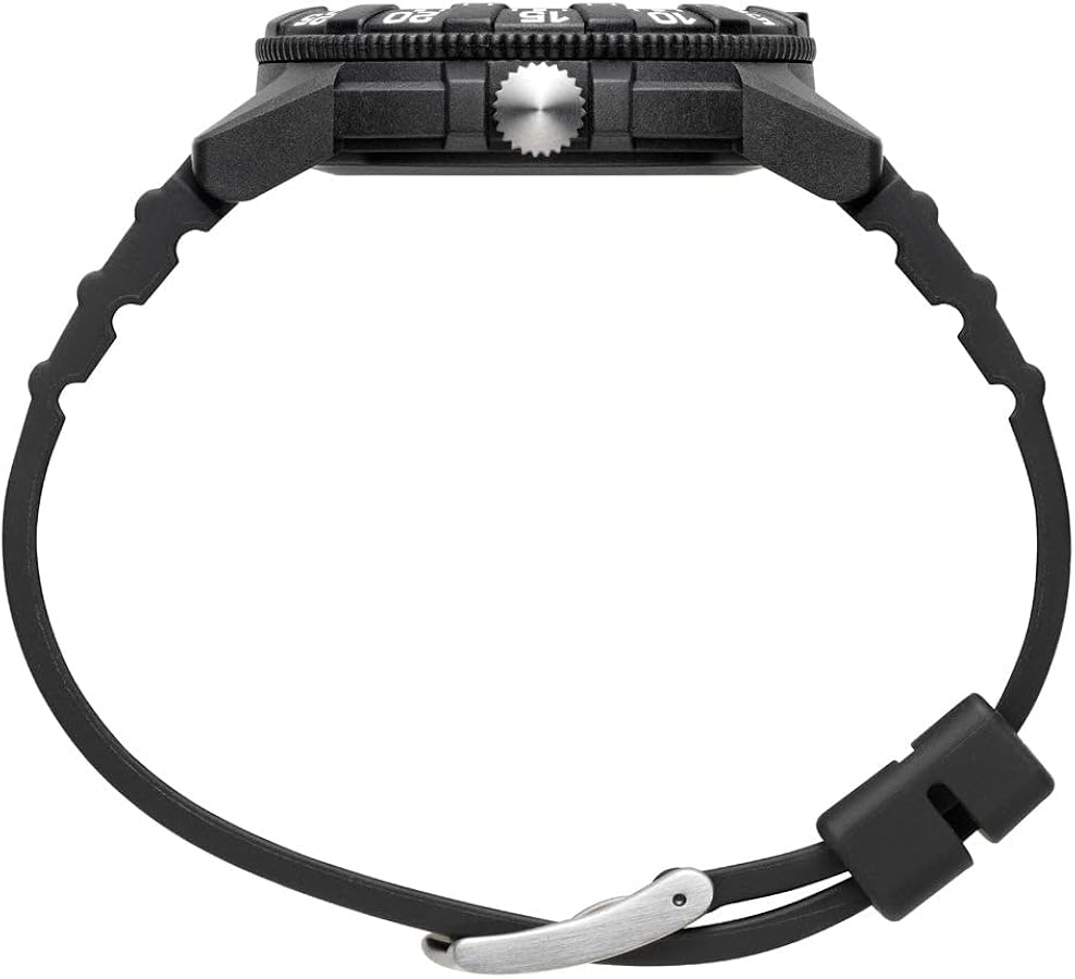 Luminox XS.3601.BO.NSF - Orologio Uomo Quarzo Al Svizzero Con Cassa 45mm E Cinturino In Caucciù Nero