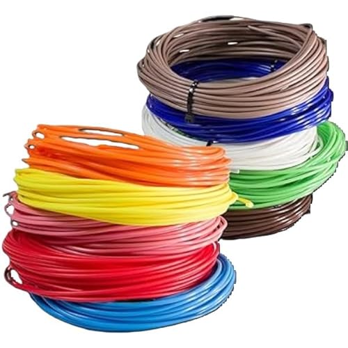 Conjunto 20 Filamentos Para Caneta Impressora 3D, Com 5 Metros Cada