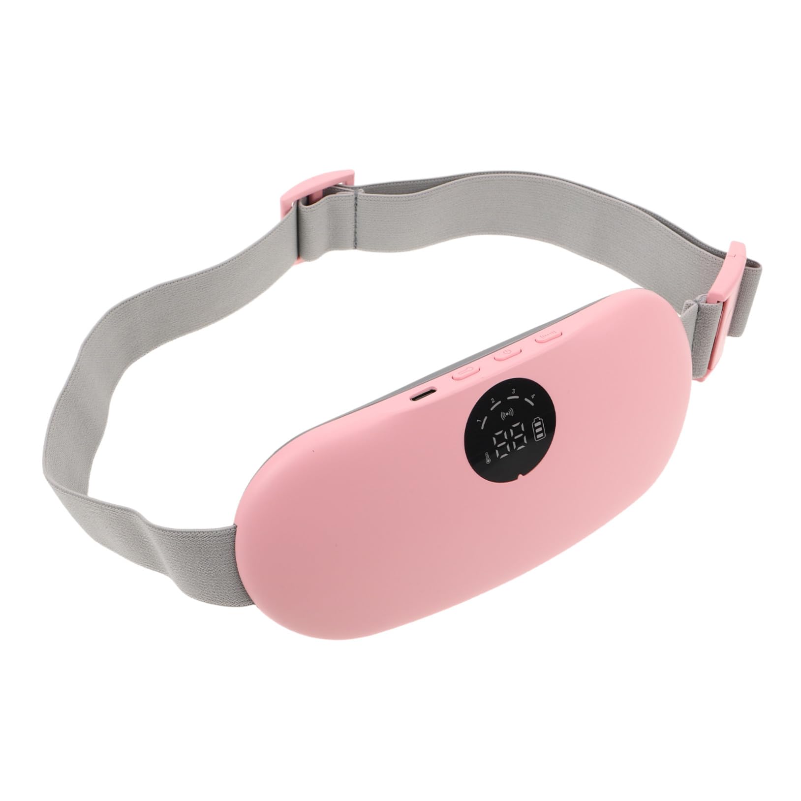 YARNOW Almohadilla Térmica Menstrual Portátil con Cinturón para Cintura y Abdomen, Diseño Delgado y Ligero con Calentamiento Rápido y Función para Relajarse en Casa o Trabajo