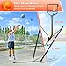 GADFISH Basketball Return Attachment, Heavy Duty Basketball Rebounder Basketball Accessories, Durable Basketball Ball ReturnTraining Gear Stuff for Most Basketball Hoop