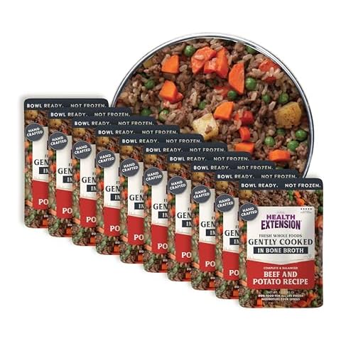 Health Extension Gently Cooked Beef & Potato Dog Food Pouches Cover