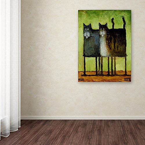 Trademark Fine Art ALI16772-C1824GG Double Trouble by Trademark Fine Art - Used condition - Image 3
