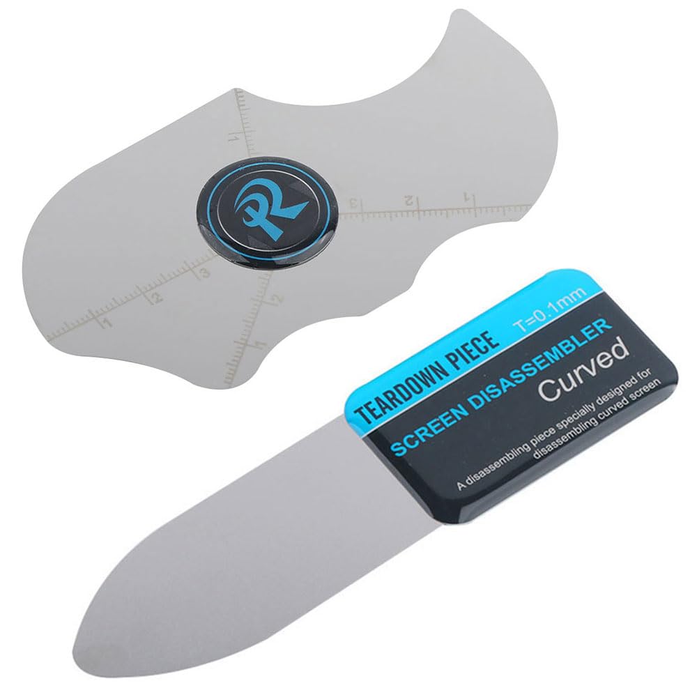 Ultra Thin 0.1mm Stainless Steel Opening Tool Curved Screen Pry Spudger for Mobile Phone Tablet Laptop Repair Opening Tool Kit