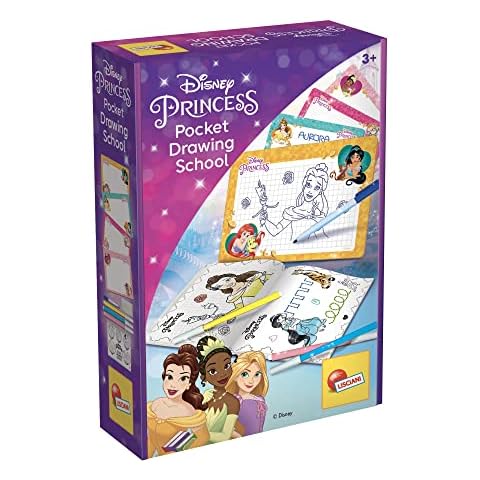 Liscianigiochi 92901 Princess Pocket Drawing School Cover
