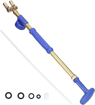 Handheld Pump Sprayer, Double Nozzles Garden Pressure Sprayer, G3/4 Female Thread Water Sprinkler