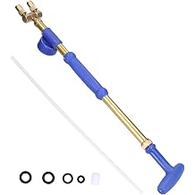 Handheld Pump Sprayer, Double Nozzles Garden Pressure Sprayer, G3/4 Female Thread Water Sprinkler