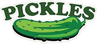 Pickles Concession Restaurant Food Truck Die-Cut Vinyl Sticker 8
