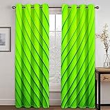 Las cortinas est¨n hechas de tela de poli¨¦ster de alta calidad y son suaves, duraderas, amigables con la piel y suaves al tacto.