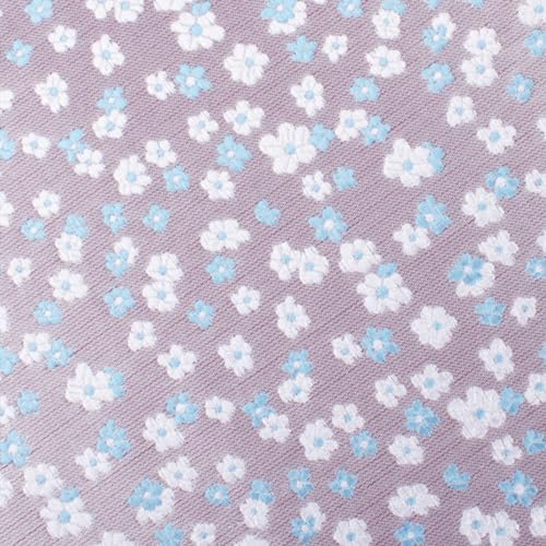 Image of OTAA Floral Necktie Casual Ties for Men - Perfect Neck Tie for Groomsmen Wedding Ties or Formal Occasions