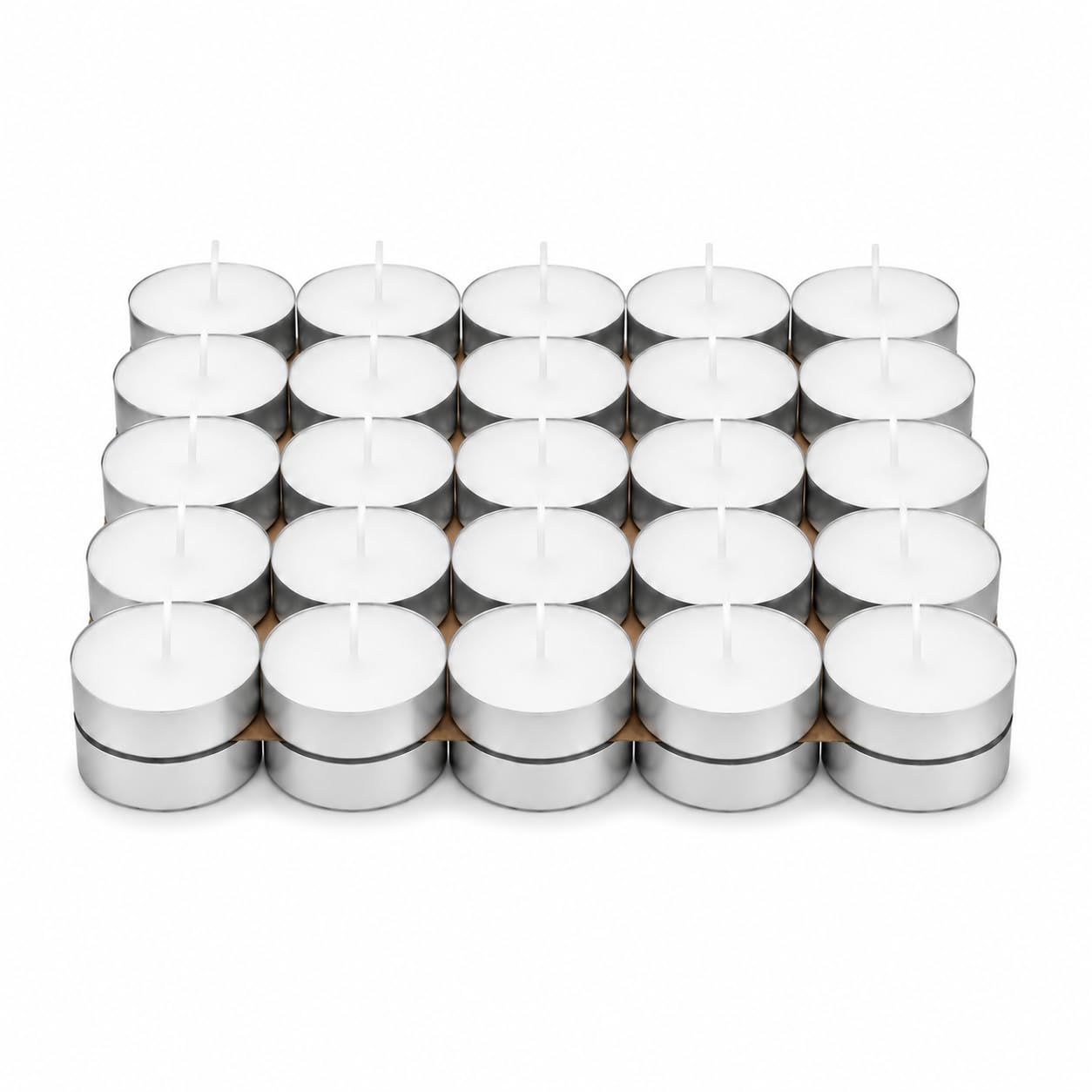 Multicolor Tealight Candles - 50 Pack -10