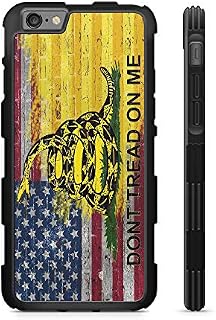 407Case American Gadsden Flag Brick Wall Hyper Shock Rubber Protective TPU Case