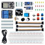 Elección perfecta para principiantes para aprender, electrónica y programación. La elección perfecta para bricolaje, utilizando microcontroladores y sensores térmicos populares para satisfacer diferentes necesidades del usuario. Este kit incluye acce...