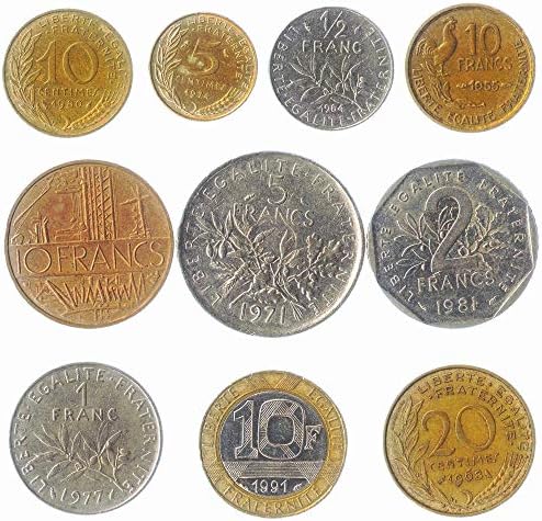 10 Old Coins from Uk England Great Britain Coins Pound Penny Shilling Pence | Perfect Choice for Your Coin Bank Coin Holders and Coin Album