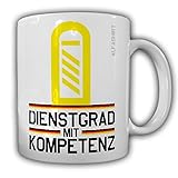 Tasse aus Keramik Tasse Stabsbootsmann Marine Dienstgrad Bundeswehr StBtsm Militär Rangabzeichen Abzeichen Schulterklappe Kaffee Becher #20740
