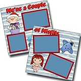 Misfits - Christmas - Premade Scrapbook Pages - EZ Layout 4438