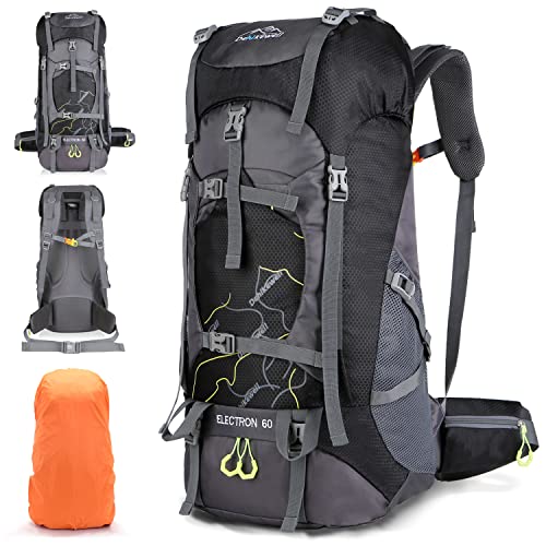 Dehikewell Hiking Backpack, 60L Large Rucksack For Men Women, Water-Resistant Lightweight Daypack Ideal For Camping Trekking Travel #TOP17