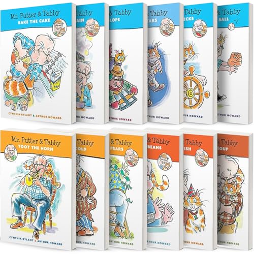 Mr. Putter & Tabby Series Collection II – 12 Book Set by Cynthia Rylant (Level 2 Readers)