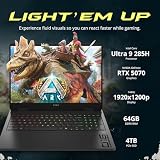 Compare technical specifications of HP Omen 16