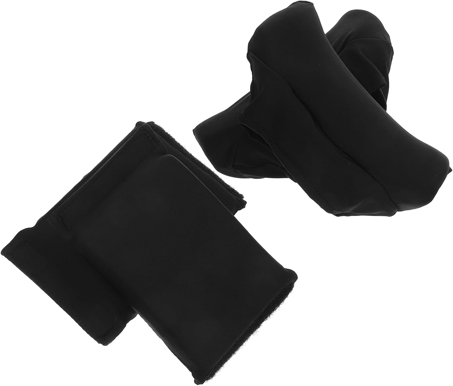 5sets Crutch Handle Covers Soft Underarm Pads for Walking Stick Non-Slip Crutch Accessories