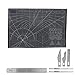 Couteau artisanal, Hobby Board Tapis artisanal double face léger et pratique Durable pour une coupe ou une gravure précise sur le bois