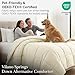 Southshore Fine Living, Inc. Oversized King Comforter, Pet Hair Resistant Bedding Comforters, Down-Alternative Bedspread, Cream Comforter King, Fluffy and Cozy Bedspread