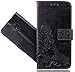 Produktbild FoneExpert® Motorola Moto G6 Play Handy Tasche, Wallet Case Cover Flower Hüllen Etui Hülle Ledertasche Lederhülle Schutzhülle Für Motorola Moto G6 Play