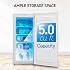Commercial Cool Upright Freezer, Stand Up Freezer 5 Cu Ft with Reversible Door, White