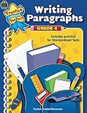 Writing Paragraphs Grade 4: Grade 4 : Includes Practice for Standardized Tests