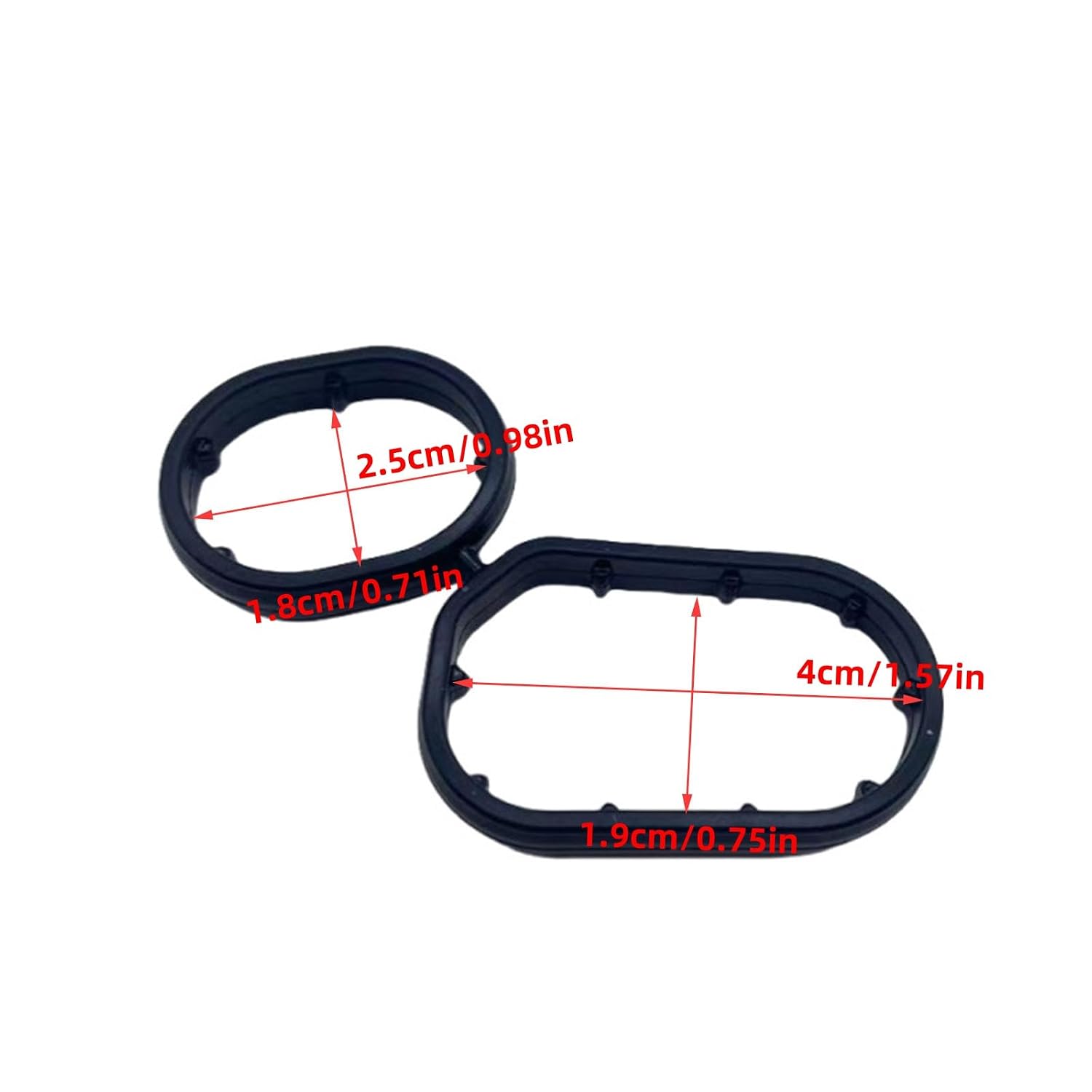26345-3LAA0 Oil Filter Housing Gasket Kit High-Density Viton Seal for 2018-2020 Kia Sorento 3.3L & Hyundai Palisade/Genesis 3.8L