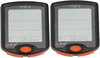 CLISPEED 2pcs Excercise Bike Speeding Alert Bike Code Table Bike Cycling Computer Appliance Water Proof Bike Speedometer