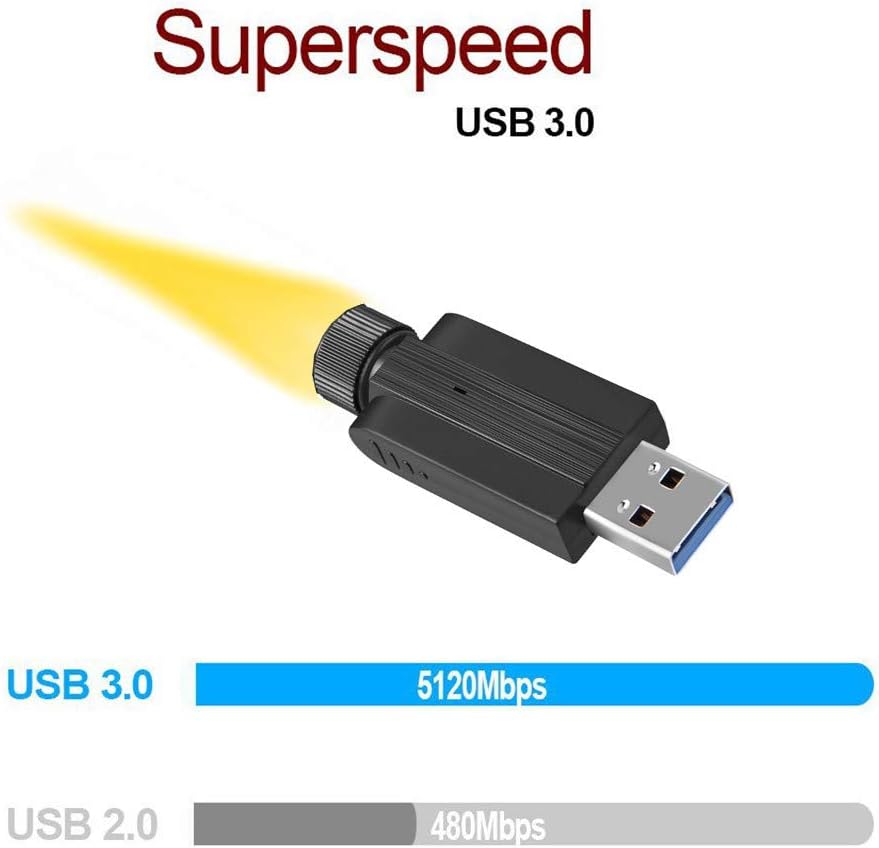 AC1300 with Bluetooth 5.0 USB 3.0 WiFiAdapter for PC Desktop & Laptop, Dual-BandWireless Card, 6dBi High gain, MU-MIMO, SupportWindows 11/10/8.1/8/7/XP, Mac 0S 10.9-10.15