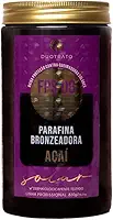 Parafina bronzeador acelerador de bronzeado Duotrato 830g (Açaí)