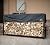 ShelterLogic 8' Ultra-Duty Firewood Rack-in-a-Box Wood Storage with Premium Steel Frame and Adjustable Water-Resistant Cover