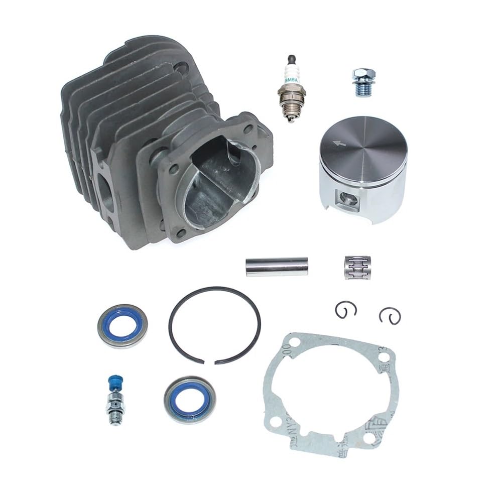 Kit de pistón cilíndrico apto for motosierra Husqvarna 55 Rancher 51
