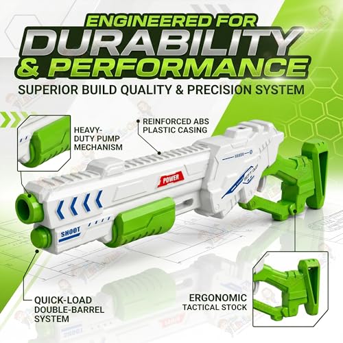Image of The Little Ones Dart Blaster for Adults Age 15+ Years Above [DartForce X]